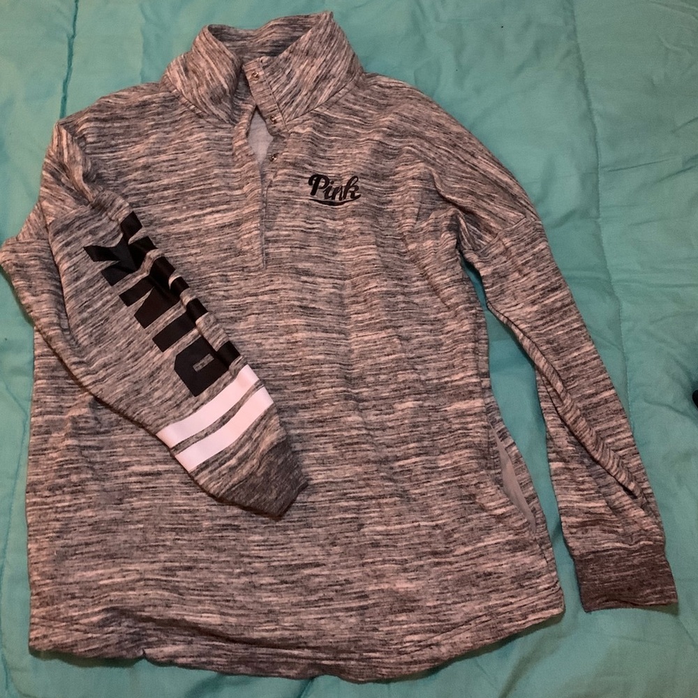 Victoria’s Secret Pink Quarter Snap Sweatshirt